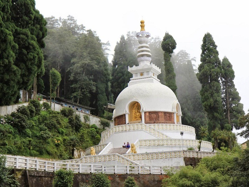 Peace Pagoda and Japanese Temple