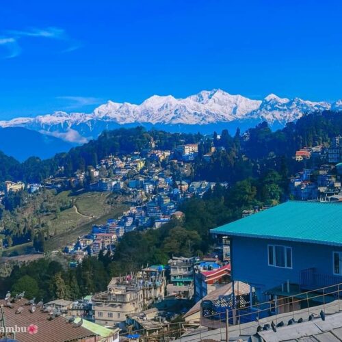 Beautiful view of the Kanchenjunga By Prabita Khambu Rai