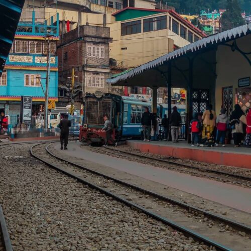 Kurseong Railway Station By Prabita Khambu Rai