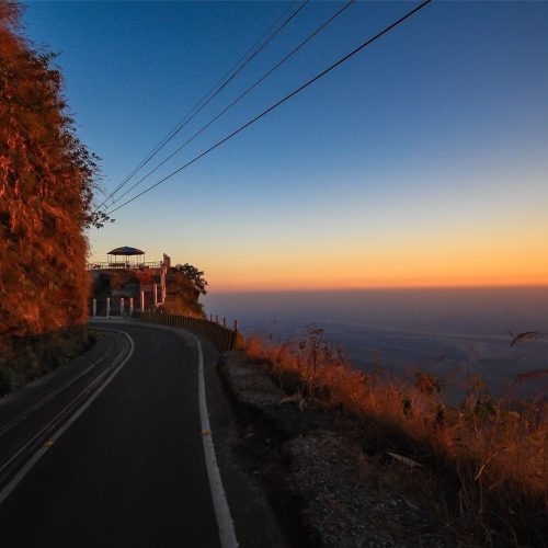 Sunset In Kurseong, The Land Of White Orchids