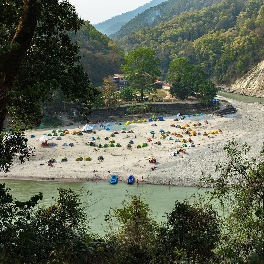 White Water Rafting & Camping at Triveni, Teesta