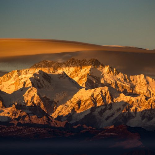 Mount Kanchenjunga During Sunset, By Surendra Pradhan