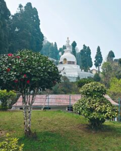 Peace Pagoda, Darjeeling.