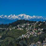Beautiful View Of Kanchenjunga From Darjeeling On A Clear Day