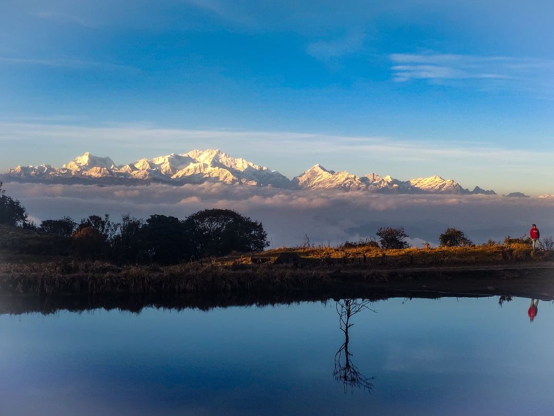 The Mighty Kanchenjunga — the world's third-highest mountain.