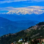 Discover Majestic Views: Darjeeling and the Enchanting Peaks of Mount Kanchenjunga in Perfect Harmony