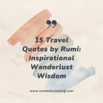 15 Travel Quotes by Rumi: Inspirational Wanderlust Wisdom