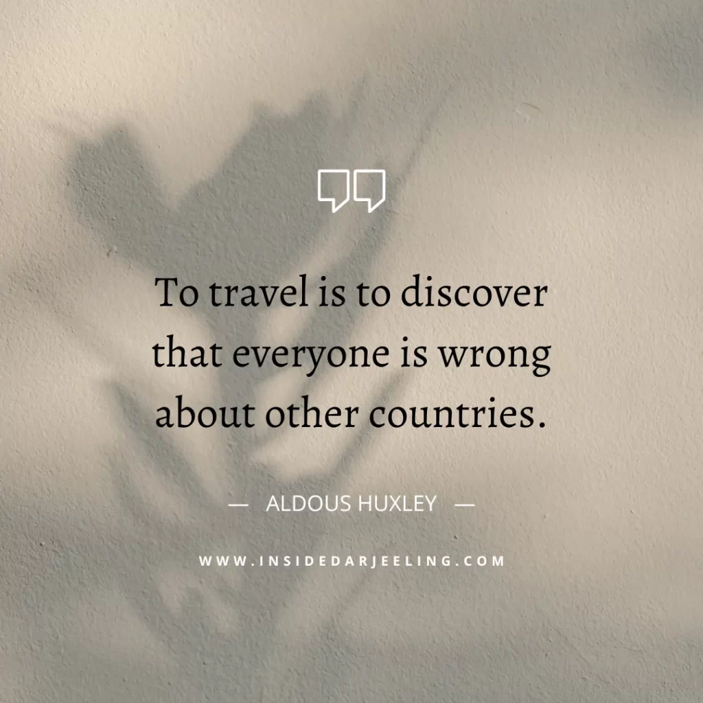 To travel is to discover that everyone is wrong about other countries