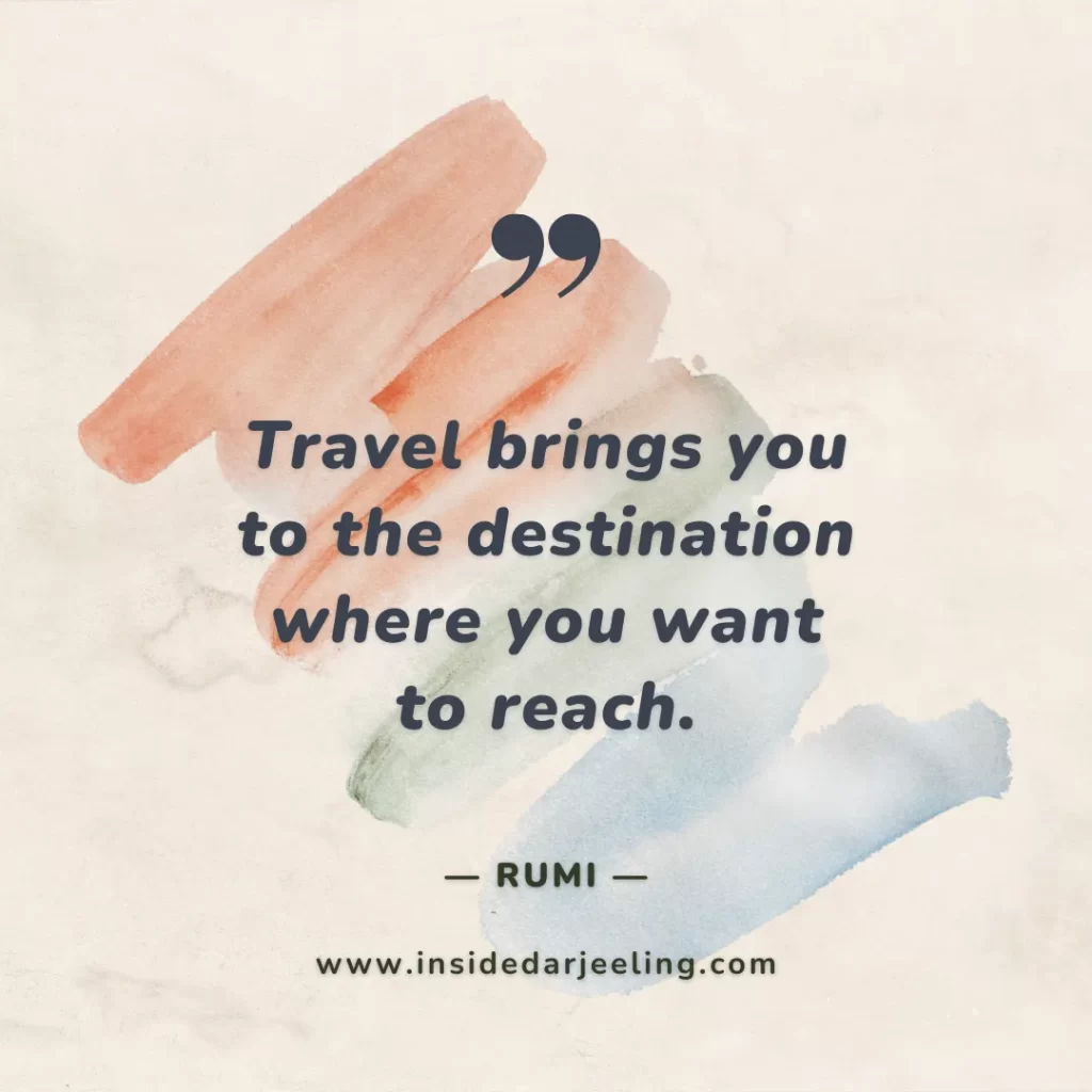 Travel brings you to the destination where you want to reach