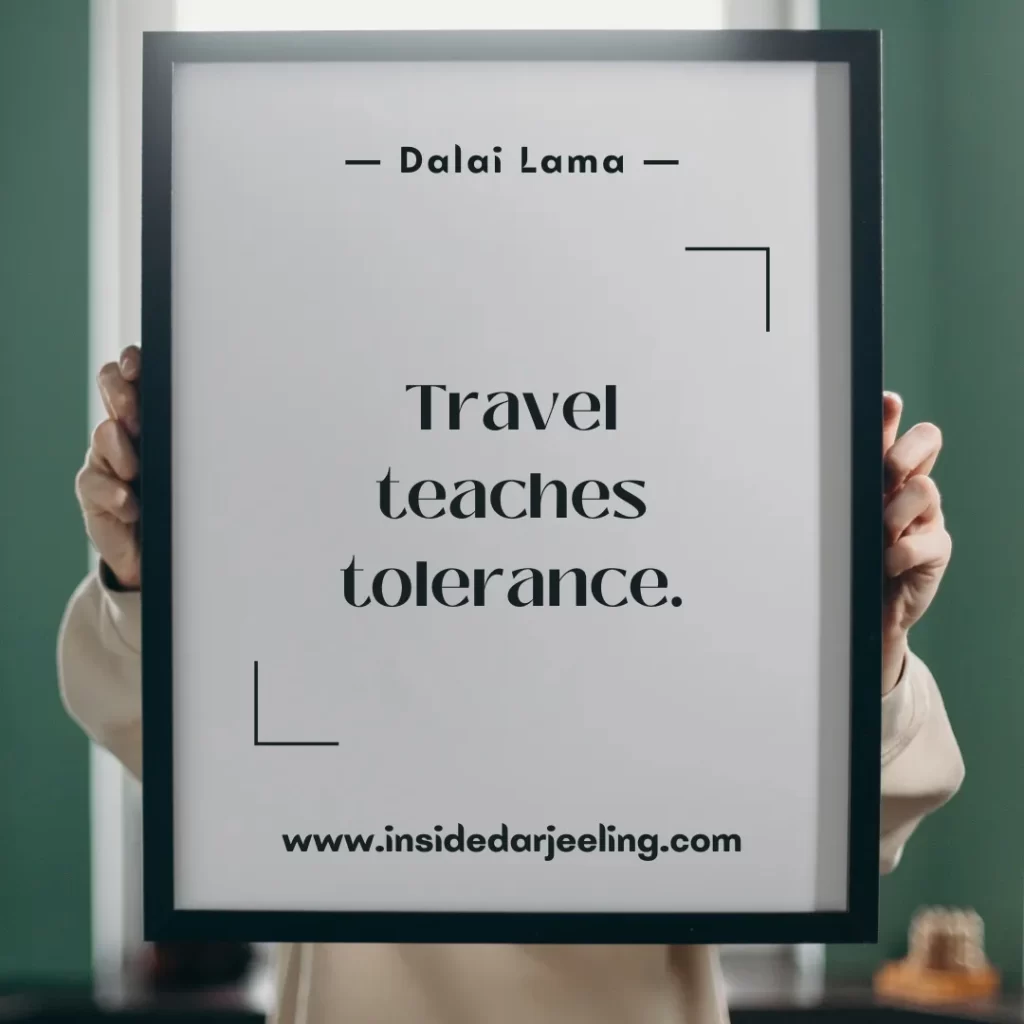 Travel teaches tolerance