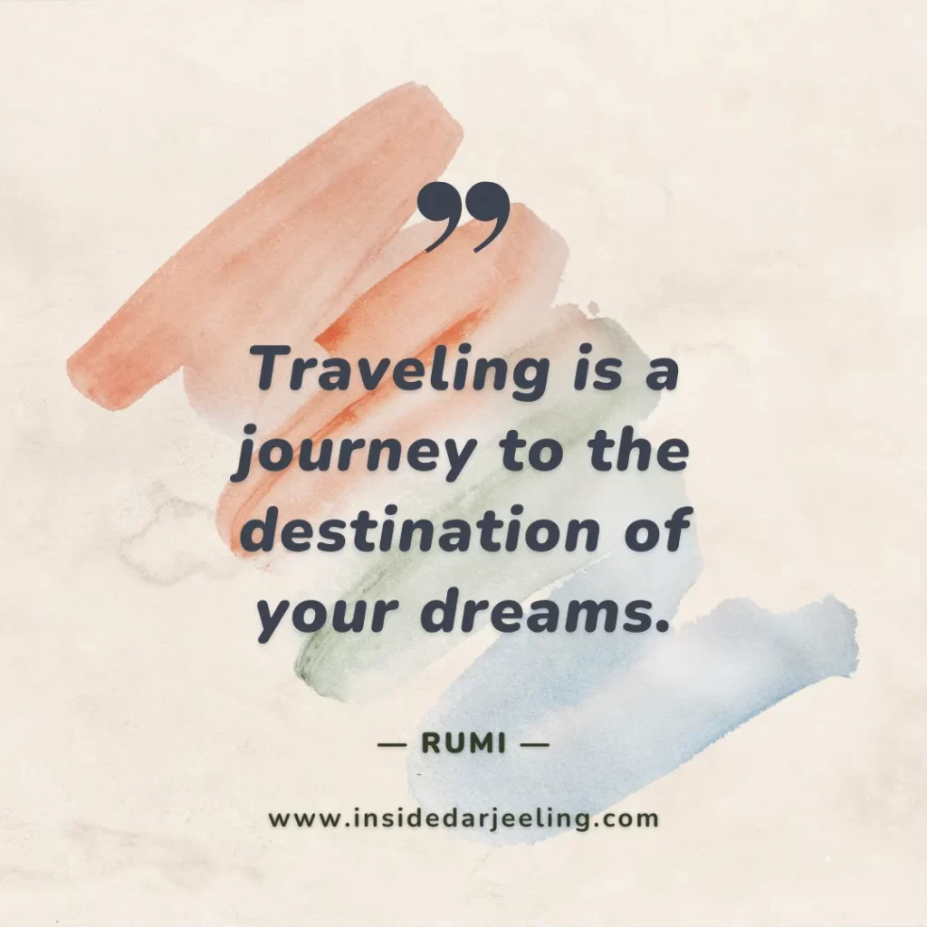 Traveling is a journey to the destination of your dreams