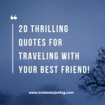 20 Thrilling Quotes for Traveling with Your Best Friend