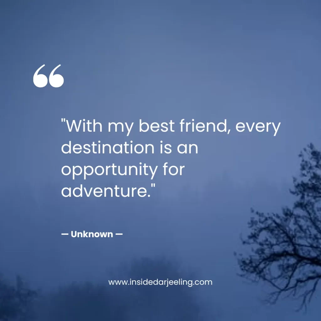 With my best friend, every destination is an opportunity for adventure